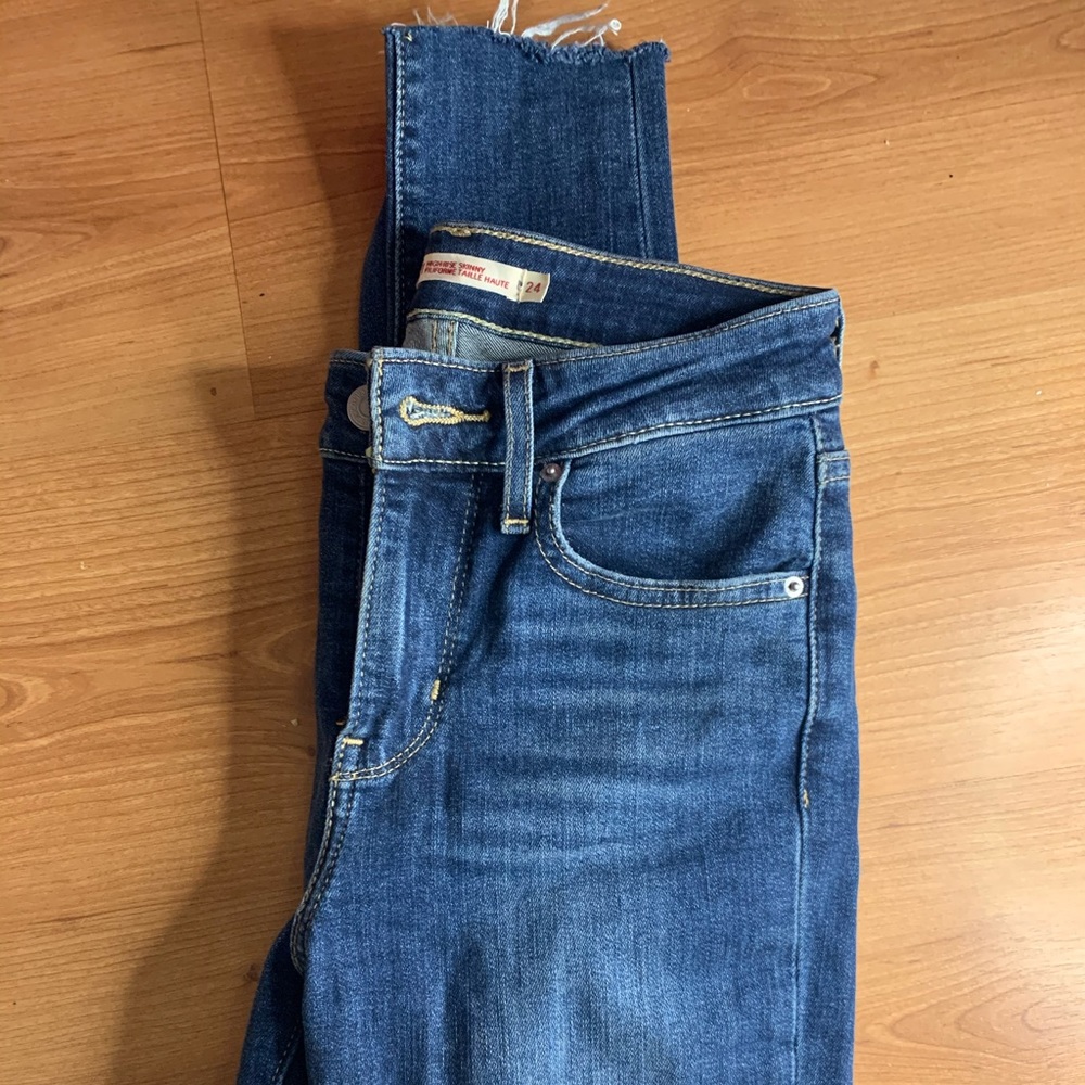Levi’s 521 high waisted skinny jeans